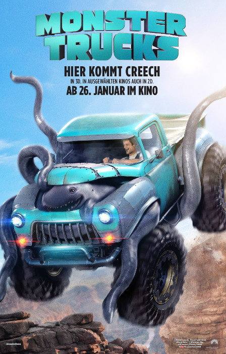 Plakat zum Film: Monster Trucks - Hier kommt Creech
