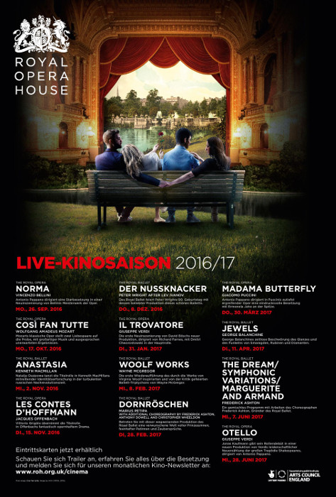Plakat zum Film: Royal Opera House Live-Kinosaison 2016/2017