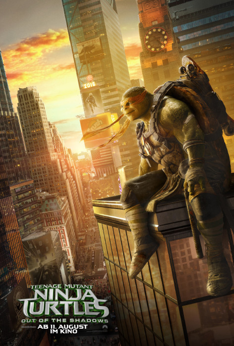 Plakat zum Film: Teenage Mutant Ninja Turtles - Out of the Shadows