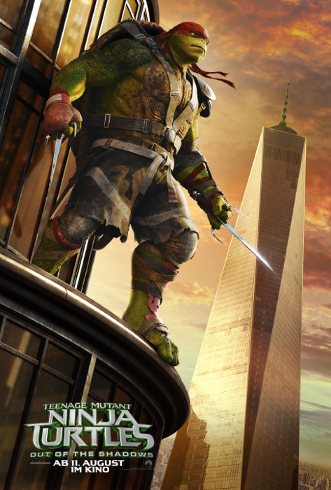 Plakat zum Film: Teenage Mutant Ninja Turtles - Out of the Shadows