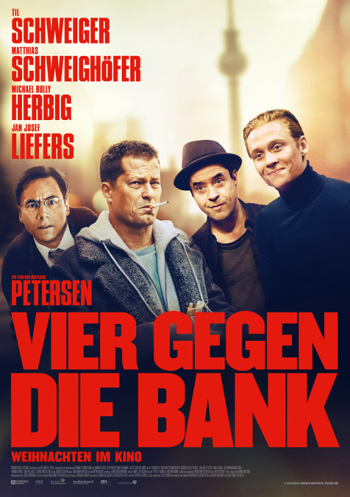 Plakat zum Film: Vier gegen die Bank