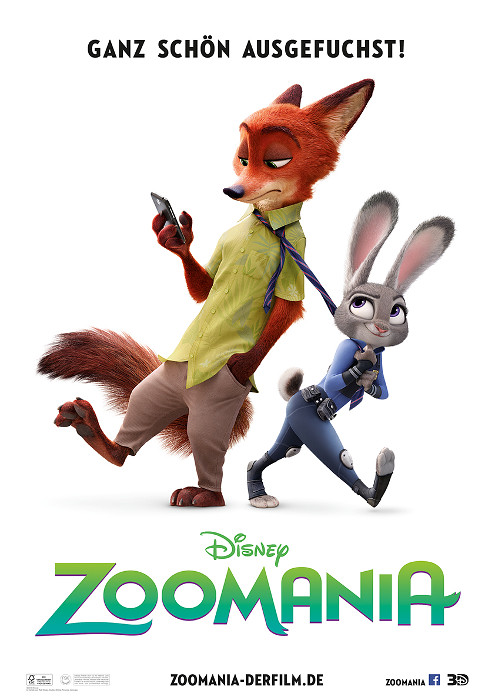 Plakat zum Film: Zoomania