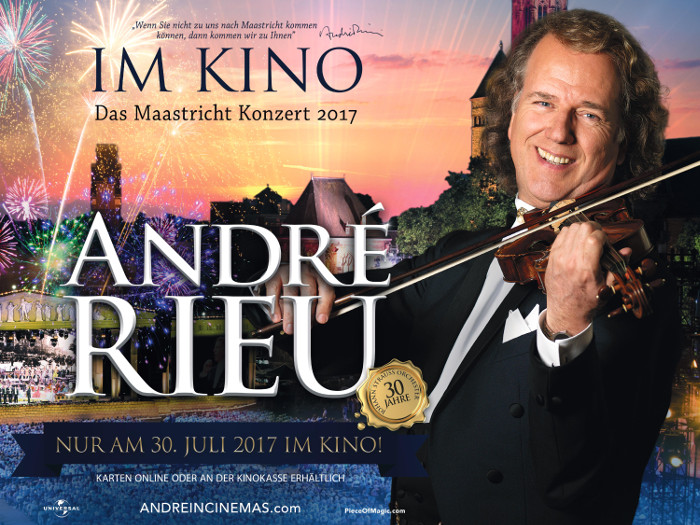 Plakat zum Film: André Rieu - Das Maastricht Konzert 2017