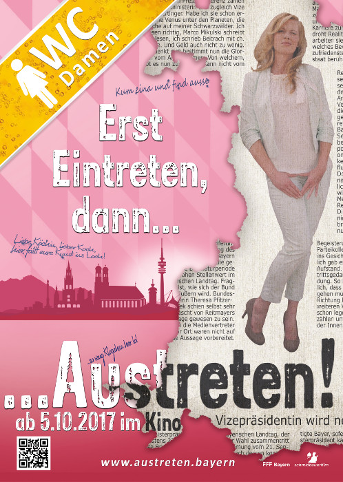 Plakat zum Film: Austreten