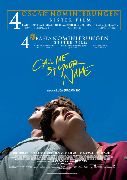 Plakat zum Film: Call Me by Your Name