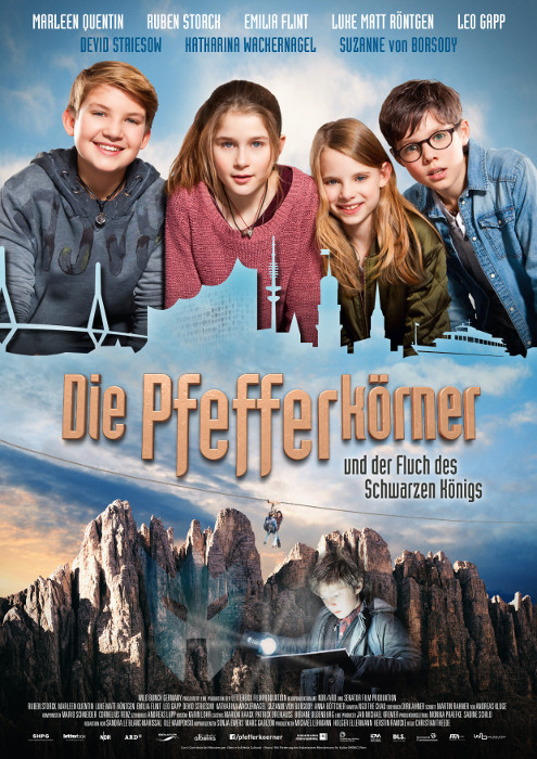 Plakat zum Film: Pfefferkörner und der Fluch des schwarzen Königs, Die