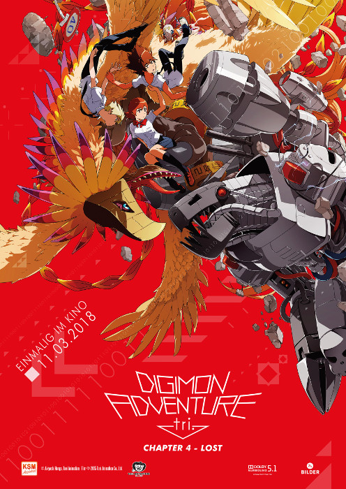 Plakat zum Film: Digimon Adventure tri. - Chapter 4: Lost