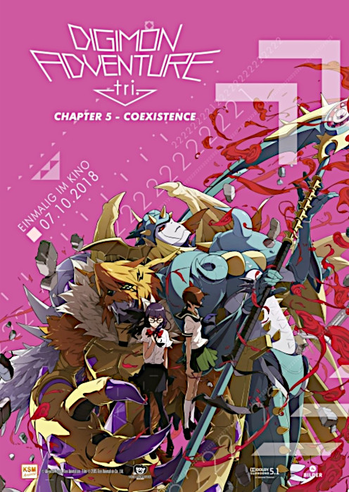Plakat zum Film: Digimon Adventure Tri. 5: Coexistence