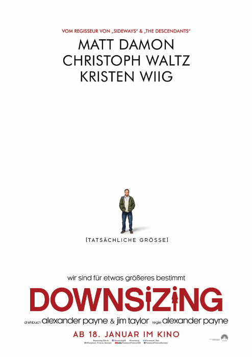 Plakat zum Film: Downsizing