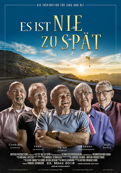 Plakat zum Film: Es ist nie zu spät