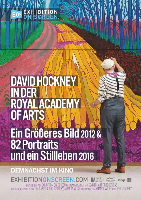 Plakat zum Film: Exhibition on Screen - David Hockney in der Royal Academy of Arts