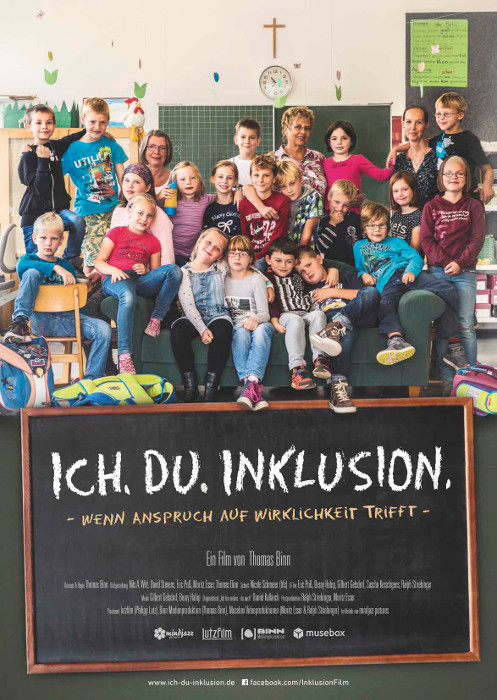 Plakat zum Film: Ich. Du. Inklusion. - Wenn Anspruch auf Wirklichkeit trifft.