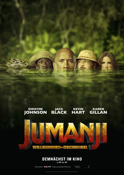 Plakat zum Film: Jumanji - Willkommen im Dschungel