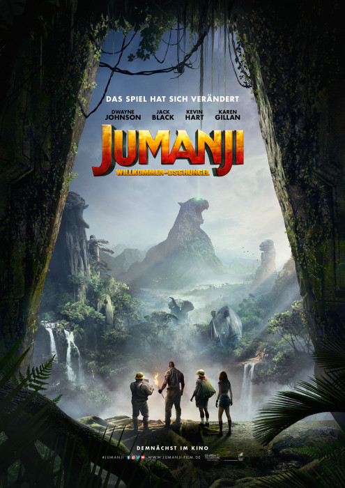 Plakat zum Film: Jumanji - Willkommen im Dschungel