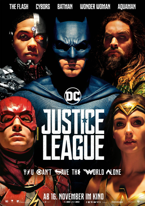 Plakat zum Film: Justice League