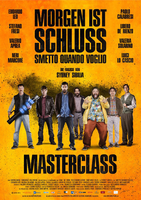 Plakat zum Film: Morgen ist Schluss - Masterclass