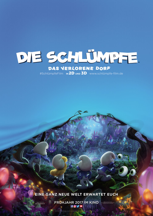 Plakat zum Film: Schlümpfe: Das verlorene Dorf, Die