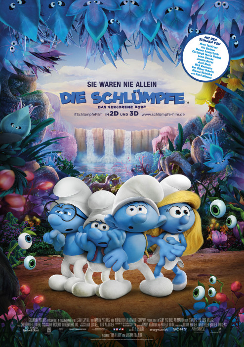 Plakat zum Film: Schlümpfe: Das verlorene Dorf, Die