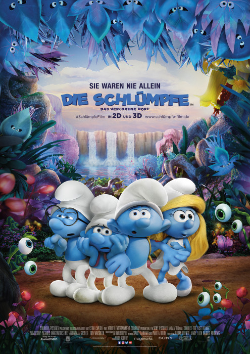 Plakat zum Film: Schlümpfe: Das verlorene Dorf, Die