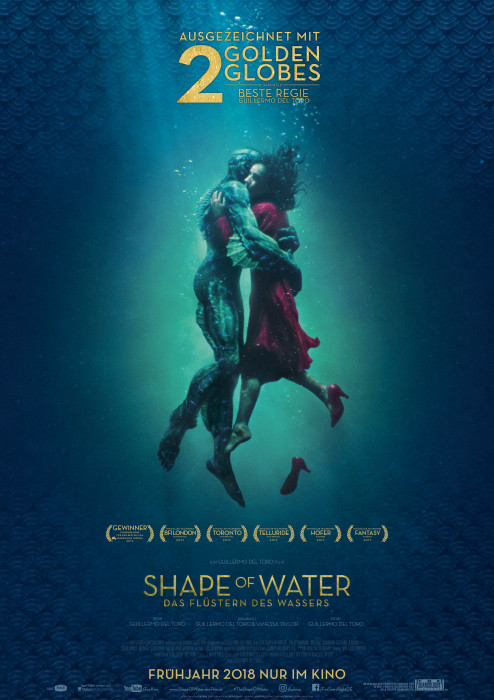 Plakat zum Film: Shape of Water - Das Flüstern des Wassers