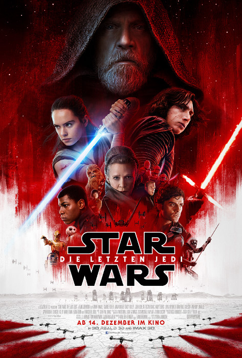 Plakat zum Film: Star Wars: Die letzten Jedi