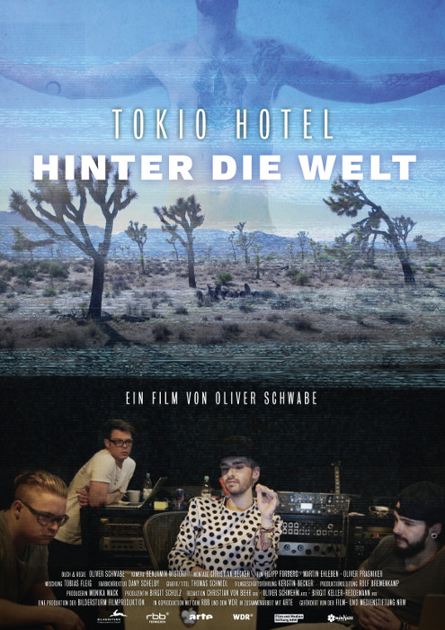 Plakat zum Film: Tokio Hotel - Hinter die Welt