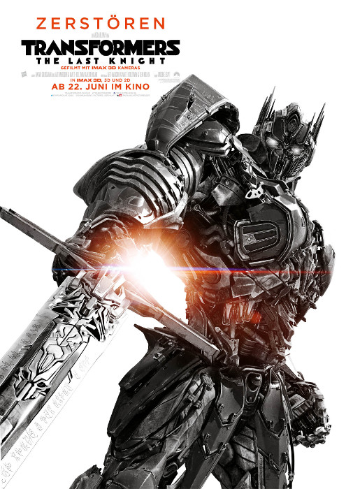 Plakat zum Film: Transformers - The Last Knight