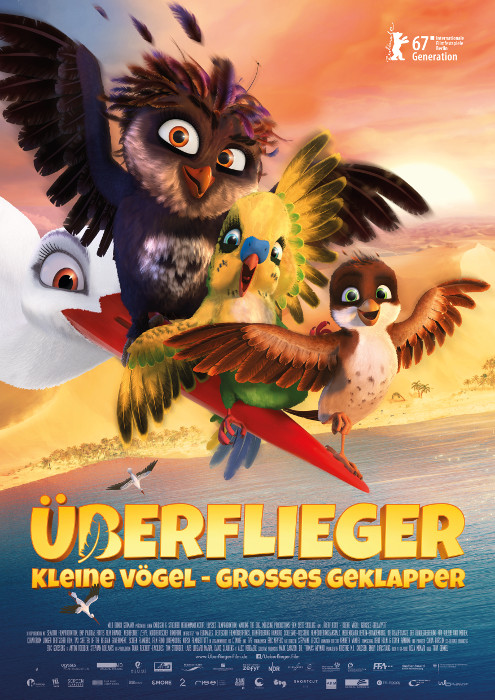 Plakat zum Film: Überflieger - Kleine Vögel, großes Geklapper