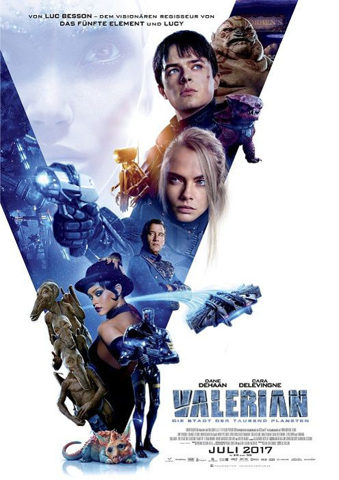 Plakat zum Film: Valerian und die Stadt der tausend Planeten