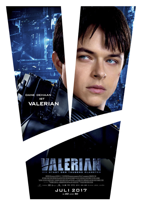 Plakat zum Film: Valerian und die Stadt der tausend Planeten