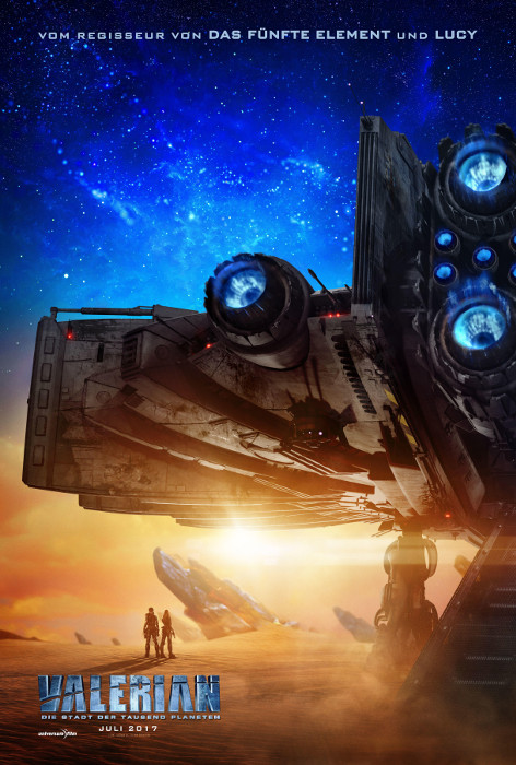 Plakat zum Film: Valerian und die Stadt der tausend Planeten