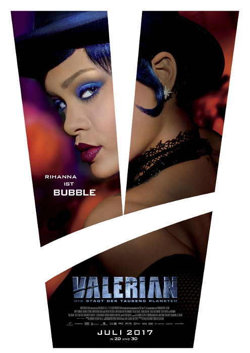 Plakat zum Film: Valerian und die Stadt der tausend Planeten