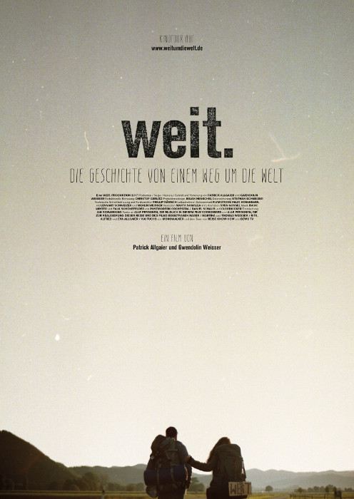 Plakat zum Film: WEIT. Die Geschichte von einem Weg um die Welt