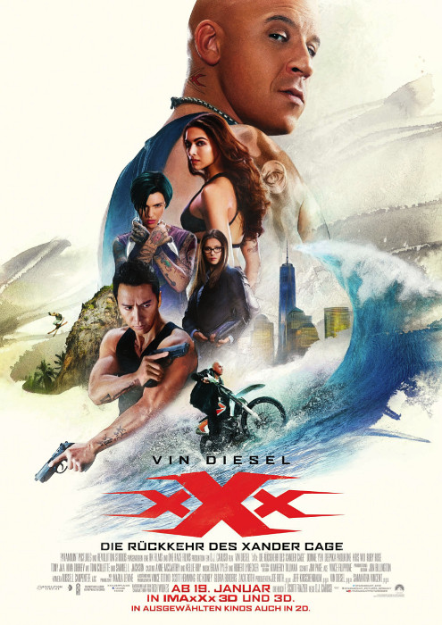 Plakat zum Film: xXx - Die Rückkehr des Xander Cage