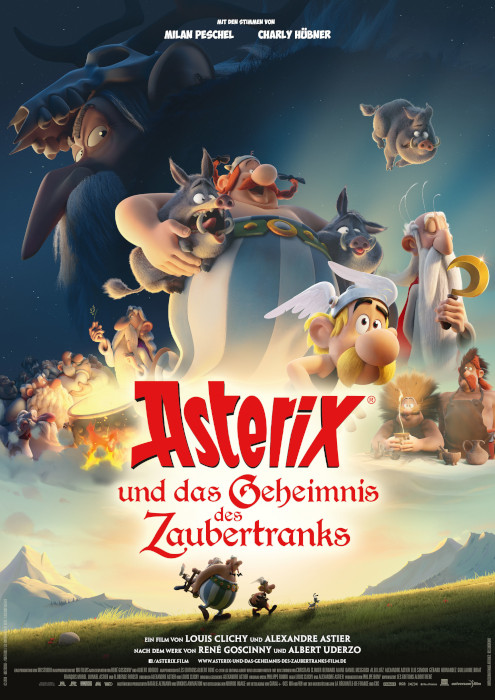 Plakat zum Film: Asterix und das Geheimnis des Zaubertranks