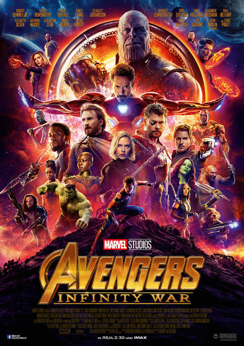 Plakat zum Film: Avengers: Infinity War