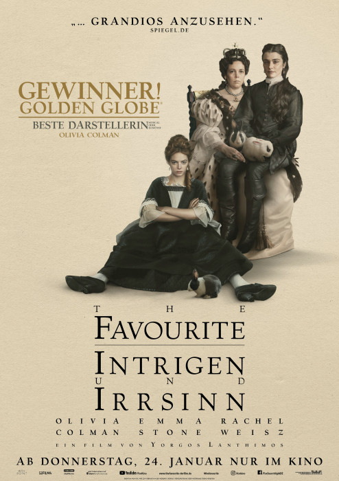 Plakat zum Film: Favourite, The - Intrigen und Irrsinn