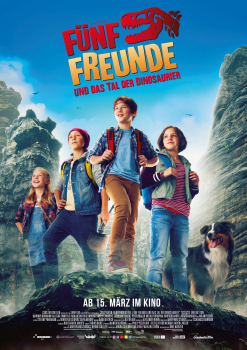 Plakat zum Film: Fünf Freunde und das Tal der Dinosaurier
