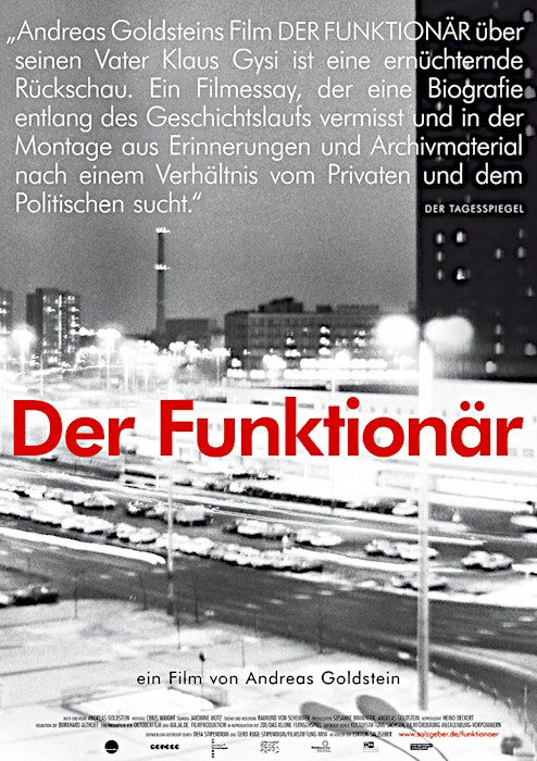 Plakat zum Film: Funktionär, Der