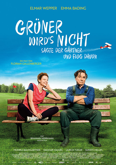 Plakat zum Film: Grüner wird's nicht, sagte der Gärtner und flog davon
