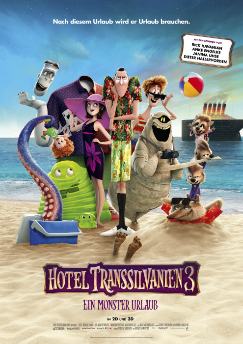 Plakat zum Film: Hotel Transsilvanien 3 - Ein Monster Urlaub