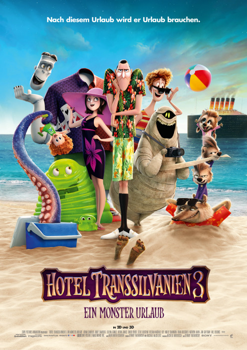 Plakat zum Film: Hotel Transsilvanien 3 - Ein Monster Urlaub