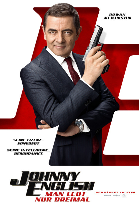 Plakat zum Film: Johnny English - Man lebt nur dreimal