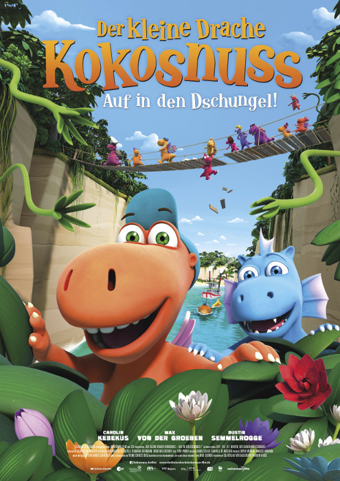 Plakat zum Film: kleine Drache Kokosnuss 2, Der - Auf in den Dschungel!