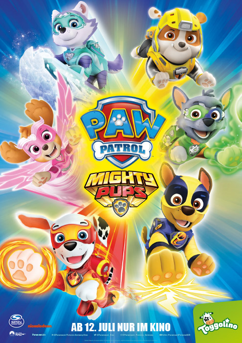 Plakat zum Film: Paw Patrol: Mighty Pups