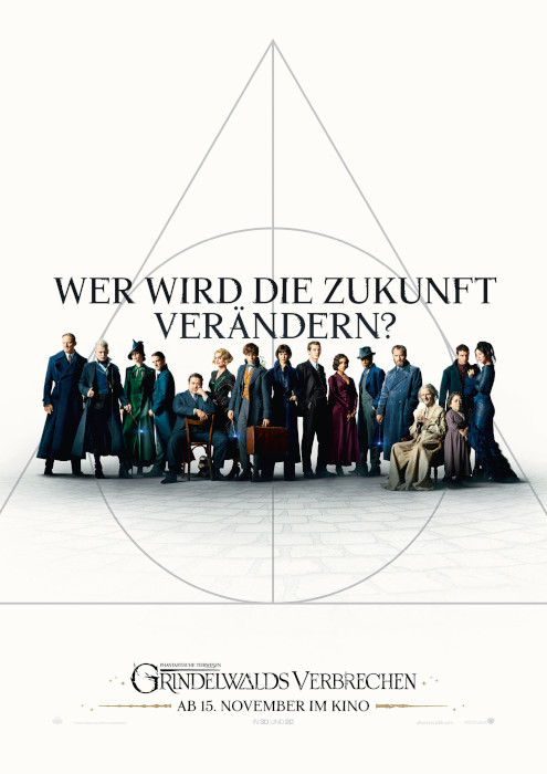 Plakat zum Film: Phantastische Tierwesen: Grindelwalds Verbrechen