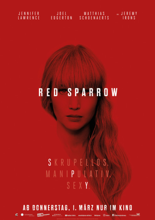 Plakat zum Film: Red Sparrow