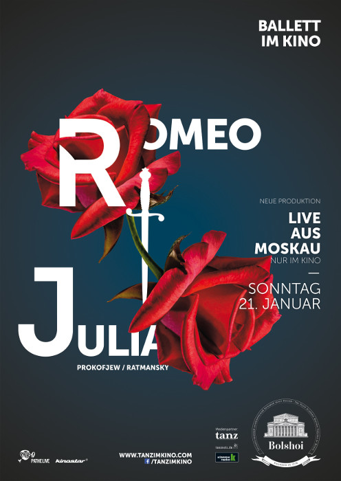 Plakat zum Film: Romeo und Julia - Live aus dem Bolschoi in Moskau