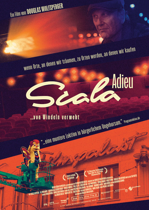 Plakat zum Film: Scala Adieu - von Windeln verweht