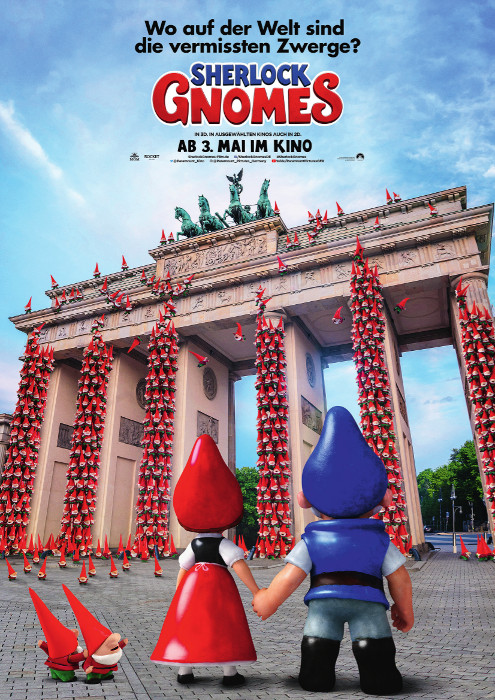 Plakat zum Film: Sherlock Gnomes